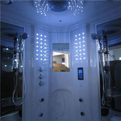 Vasca di lusso della doccia del vapore combinata con la vasca della stazione termale, unità domestiche della doccia del vapore fornitore