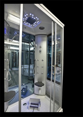 Le recinzioni posteriori della doccia della Jacuzzi dei getti di massaggio, bagno turco della doccia combinato con piegano Seat fornitore