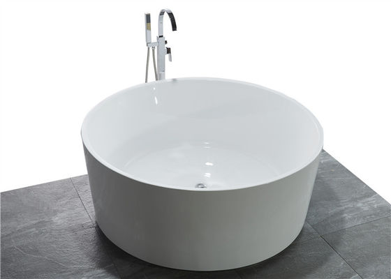 Vasche d'inzuppamento indipendenti acriliche di qualità superiore bianche per forma rotonda dei piccoli spazi fornitore